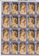 Aden Kathiri State Seiyun Art Paintings Botticelli Imperf Sheet  MNH 16173 - Autres & Non Classés