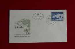 1957 Austria Gasherbrum II Lot 3 Fdc Himalaya Mountainering Alpinisme Escalade Montagne - Arrampicata