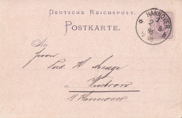 DR Karte EF Minr.40 K1 Hannover 2.5.85 Gel. Nach Wustrow - Lettres & Documents