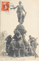 CPA. [75] > TOUT PARIS > N° 681 Bis - LE TRIOMPHE DE LA REPUBLIQUE , PLACE DE LA NATION  - 1908 - Coll. F. Fleury - TBE - Other Monuments