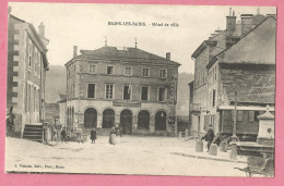 HA0424   CPA  BAINS LES BAINS (Vosges)    Hôtel De Ville -   Roulotte    ++++++ - Bains Les Bains