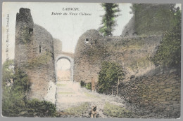 CPA CARTE POSTALE BELGIQUE LAROCHE ENTREE DU VIEUX CHÂTEAU 1909 - Autres & Non Classés