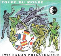 Bloc N° 26 51e Salon Philatélique De Lyon Coupe Du Monde 1998  Classeur Noir - CNEP
