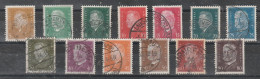 1926 - REICH   Mi No 410/422 - Used Stamps