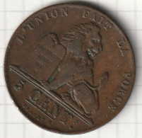 BELGIO 5 CENT 1849 ROI LEOPOLD - 5 Centimes