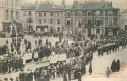 LUNEVILLE OBSEQUES DE M CAREME MAIRE DE LUNEVILLE MARS 1905 - Luneville