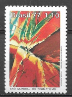 Brasil 1977 Ano Mundial Do Reumatismo RHM C977 - Unused Stamps