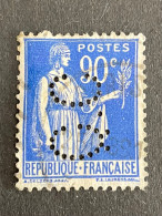 FRANCE Q N° 368 Type Q.C 1indice 3 Perforé Perforés Perfins Perfin !! Tres Bien - Altri & Non Classificati