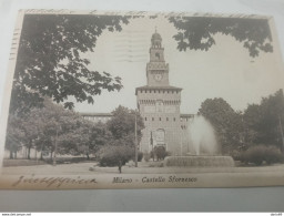 1939 CARTOLINA MILANO CASTELLO SFORZESCO - Milano (Mailand)