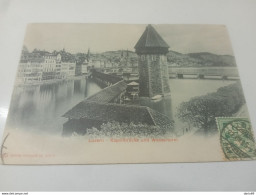 1905  CARTOLINA CON ANNULLO LUZERN - Luzern