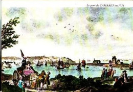 Camret   G10   CPM 10X15          Le Port De Camaret En 1776 D'après Ozanne - Camaret-sur-Mer