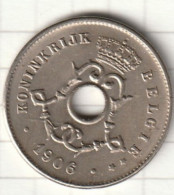 BELGIO 5 CENT 1906 BELLA CONSERVAZIONE - 5 Centimes