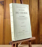 REGNAULT V. - COURS ELEMENTAIRE DE CHIMIE - Tome 2 - 1801-1900