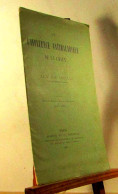 GRELLET E.J. - DE L'INFLUENCE ANTIMALARIQUE DE LA CHAUX - 1801-1900