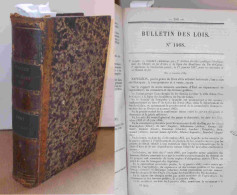 BULLETIN DES LOIS - CHEMIN DE FER D'AIRE A LA LIGNE DES HOUILLERES - BULLETIN DES LOIS DE - 1801-1900