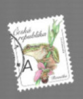 REP. CECA (CZECH REPUBLIC) - SG 847  - 2016 ANIMALS: HYLA ARBOREA -   USED  -   RIF. APP - Used Stamps