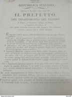 1804 MODENA CIRCOLARE SUI VAGABONDI - Historical Documents