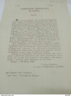 1845 BOLOGNA ORDINAMENTO SULLE FARMACIE DELLO STATO - Décrets & Lois