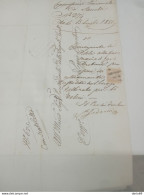 1851 BOLOGNA COMMISSIONE DI SANITA' - 1. ...-1850 Prefilatelia