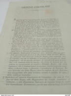 1838 CIRCOLARE SULLA MALATTIE EPIZOOZIA - Decreti & Leggi