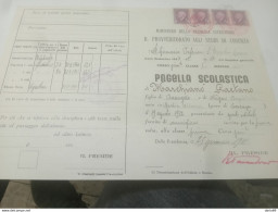 ANNO SCOLASTICO 1944/45 PAGELLA - Diplomas Y Calificaciones Escolares