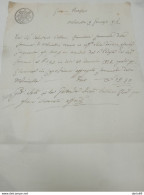 1816 MANOSCRITTO - Manuscrits