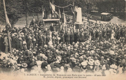 E538 Acheux Inauguration Du Monument Aux Morts Pour La Patrie - Acheux En Amienois