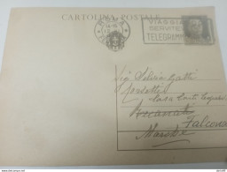 1938  CARTOLINA CON ANNULLO ROMA +TARGHETTA - Postwaardestukken