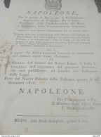 1810 MANIFESTO NAPOLEONICO - Historical Documents
