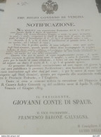 1829 VENEZIA - Decrees & Laws