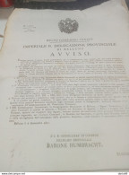 1827 BELLUNO REGNO LOMBARDO VENETO - Decreti & Leggi