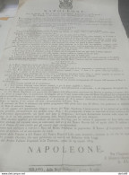 1809 MANIFESTO NAPOLEONICO - Documentos Históricos