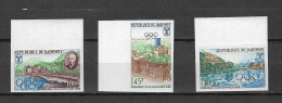 Olympische Spelen  1968 , Dahomey - Zegels Ongetand  Postfris - Winter 1968: Grenoble