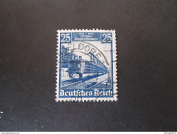 GERMANIA DDR GERMANY ALLEMAGNE DEUTSCHLAND 1935 CENTENAIRE DES CHEMINS DE FER ALLEMANDS - Used Stamps