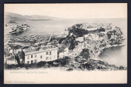 MONACO C1900-02 Monte Carlo. Old Postcard  (h1485) - Mehransichten, Panoramakarten