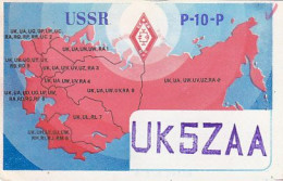 AK 213294 QSL - USSR - Radio Amateur