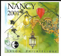 Bloc N° 33 Salon Philatélique De Printemps à Nancy Classeur Noir - CNEP