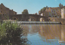 NERAC, LE PONT VIEUX ET LES QUARTIERS ANCIENS SUR LES BORDS DE LA BAISE COULEUR REF 16607 - Nerac