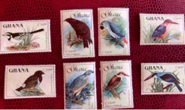 GHANA 1989 8 V Neuf MNH ** Mi 1318 A 1325 Ucello Oiseau Bird Pájaro Vogel - Perroquets & Tropicaux