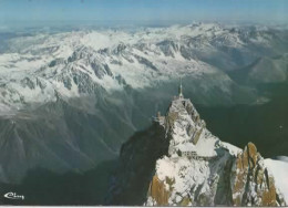 CHAMONIX MONT BLANC, L AIGUILLE DU MIDI COULEUR REF 16609 - Chamonix-Mont-Blanc