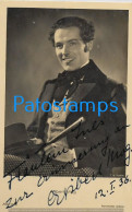 229513 ARTIST ARIBERT MOG GERMANY ACTOR CINEMA MOVIE AUTOGRAPH YEAR 1936 POSTAL POSTCARD - Other & Unclassified