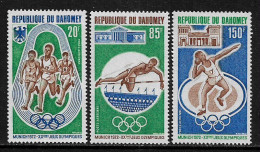 Olympische Spelen  1972 , Dahomey - Zegels Postfris - Zomer 1972: München