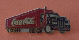 Pin's Coca Cola "1990 The Coca Cola Compagny" Camion - Coca-Cola