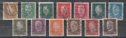 1926 - REICH   Mi No 410/422 - Used Stamps