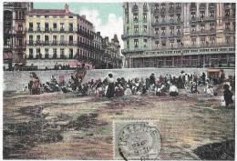 CPA CARTE POSTALE BELGIQUE  OSTENDE PLAGE ET DIGUE 1907 - Otros & Sin Clasificación