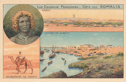 Les Colonies Françaises - Côte Des Somalis - Obock - Port De Djibouti - Le Courrier Du Harrar - Djibouti