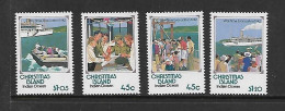 ILE CHRISTMAS 1992 EVACUATION DE L'ILE-BATEAUX YVERT N°357/360 NEUF MNH** - 2. Weltkrieg