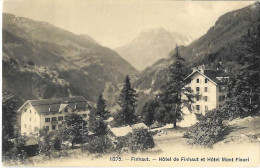 VS FINHAUT - Hôtel De Finhaut Et Hôtel Mont Fleuri - 1920 Ca. - Phototypie Neuchâtel No 11275 - NEUVE Pas Circulé - Finhaut