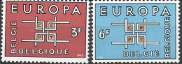 Belgique België Belgium  Europa 1963 XXX - Unused Stamps