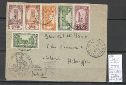 Maroc  - Poste Militaire - TAZA -POUR LA FINLANDE -1923 - Covers & Documents